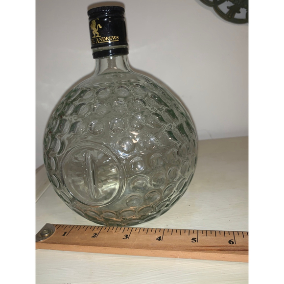 Old St. Andrews Clear Glass Golf Ball Decanter One Size - Picture 8 of 9